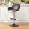 Set of 1/2/3/4 Mid-Century Modern Leatherette Gaslift Adjustable Swivel Bar Stools